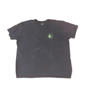 T& C Surf Design Men's Gray Charcoal Volkswagen Sunset TShirt SZ 2XL Flaw